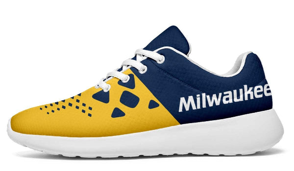 Milwaukee Brewers Colors Shoes - Gym Tennis Running Sports Sneakers –