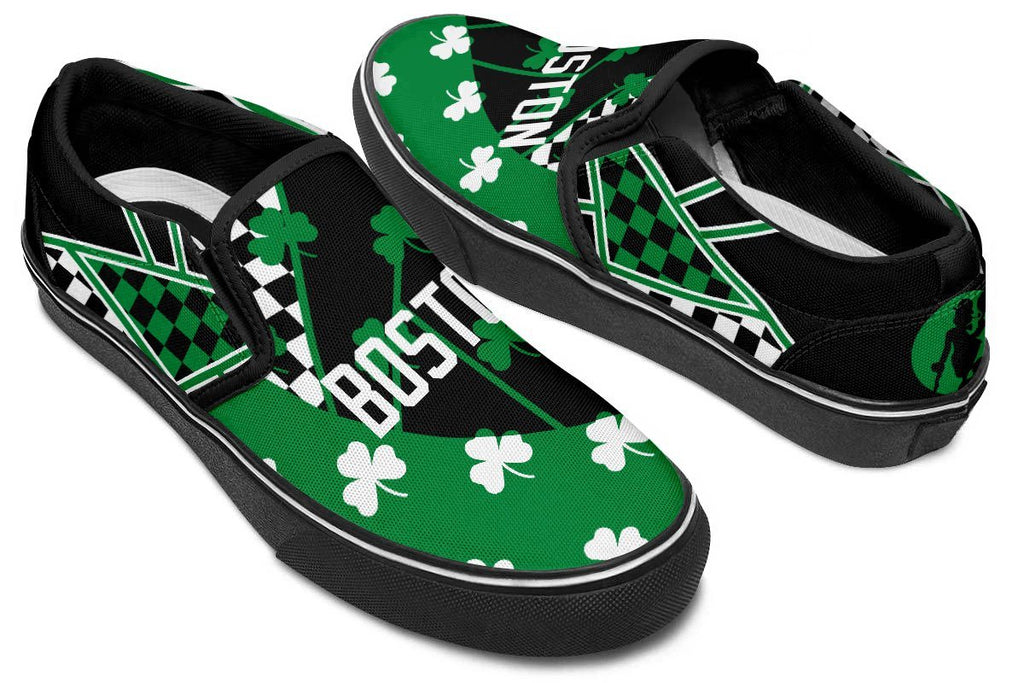 Boston Celtics Colors Slip-On Shoes CE –
