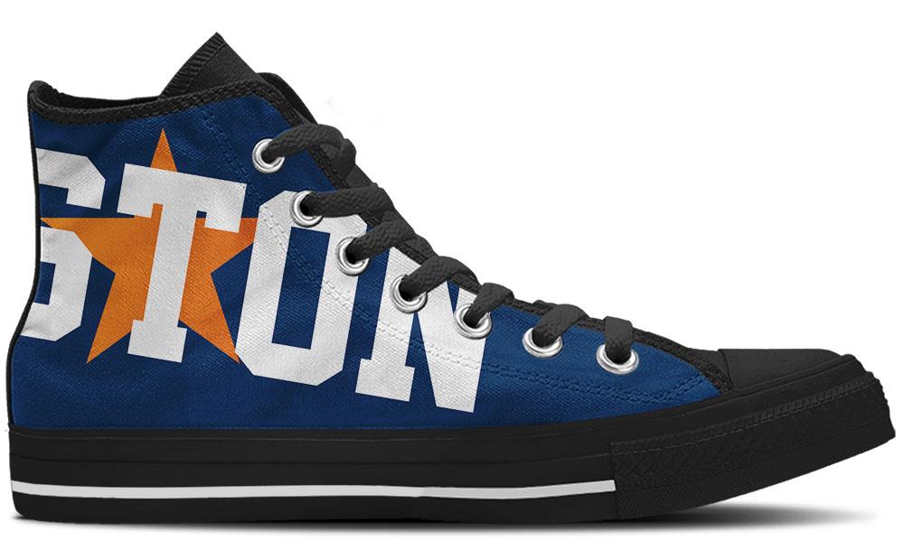 Houston Astros bling baseball Converse shoes  Blue converse shoes, Bling  shoes, Bling converse