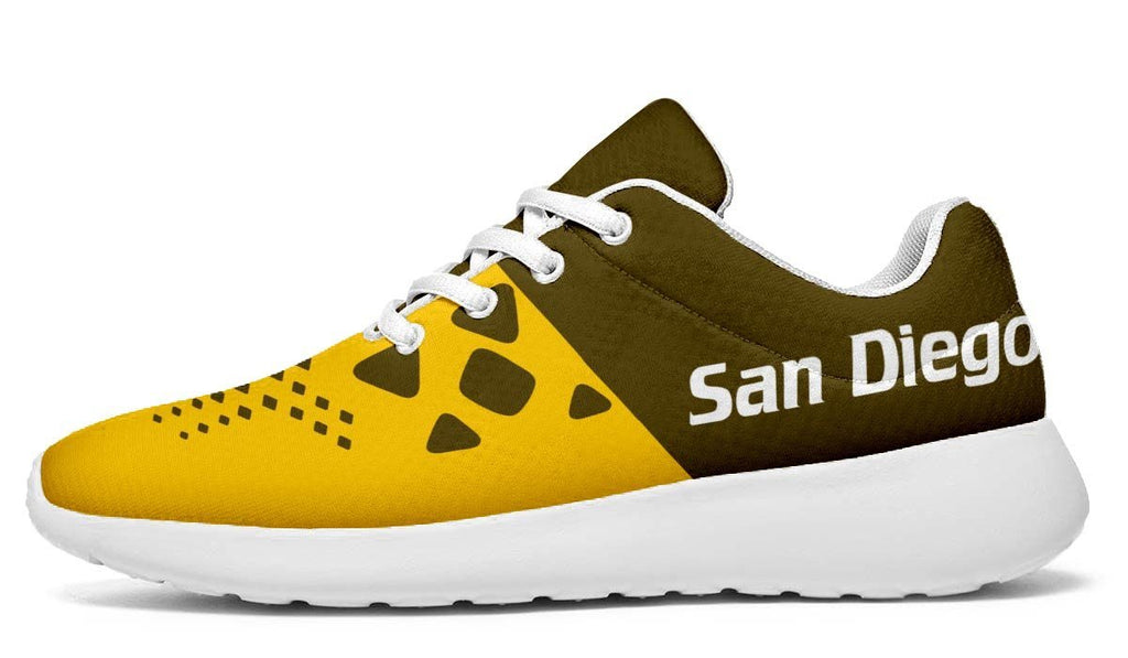 San Diego Padres Colors Shoes - Gym Tennis Running Sports Sneakers
